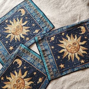 3 Whimsygoth Sun And Moon Placemats